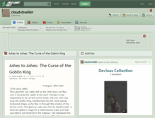 Tablet Screenshot of cloud-dweller.deviantart.com