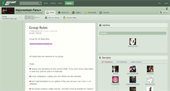 Desktop Screenshot of majorasmask-fans.deviantart.com