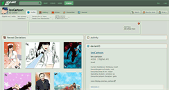 Desktop Screenshot of leocartoon.deviantart.com