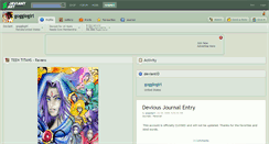 Desktop Screenshot of gogglegirl.deviantart.com