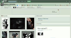 Desktop Screenshot of batman-x-catwoman.deviantart.com
