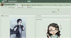 Desktop Screenshot of hallucination-walker.deviantart.com