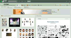 Desktop Screenshot of mcmidget.deviantart.com