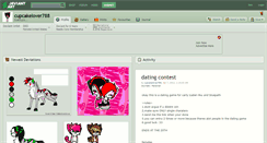 Desktop Screenshot of cupcakelover788.deviantart.com
