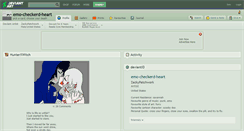 Desktop Screenshot of emo-checkerd-heart.deviantart.com