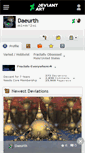 Mobile Screenshot of daeurth.deviantart.com