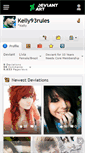 Mobile Screenshot of kelly93rules.deviantart.com