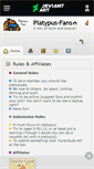 Mobile Screenshot of platypus-fans.deviantart.com