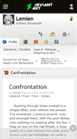 Mobile Screenshot of lemien.deviantart.com