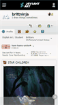 Mobile Screenshot of brittninja.deviantart.com