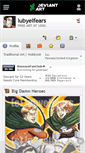Mobile Screenshot of lubyelfears.deviantart.com