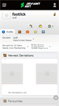 Mobile Screenshot of footlick.deviantart.com