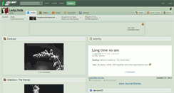 Desktop Screenshot of ladylinda.deviantart.com