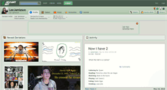 Desktop Screenshot of leejamieson.deviantart.com