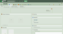 Desktop Screenshot of harryplz.deviantart.com
