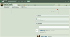 Desktop Screenshot of massivefireball.deviantart.com