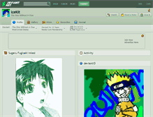 Tablet Screenshot of icekit.deviantart.com
