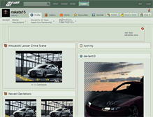 Tablet Screenshot of nakata15.deviantart.com