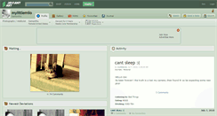 Desktop Screenshot of mylittlemilo.deviantart.com