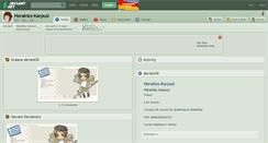 Desktop Screenshot of herakles-karpusi.deviantart.com