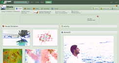 Desktop Screenshot of didooo.deviantart.com