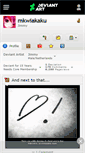 Mobile Screenshot of mkwiakaku.deviantart.com
