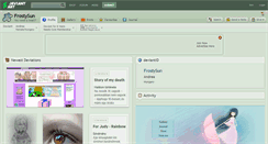 Desktop Screenshot of frostysun.deviantart.com