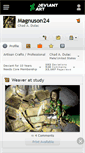 Mobile Screenshot of magnuson24.deviantart.com