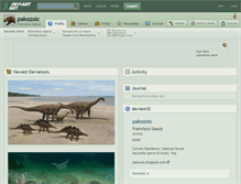 Tablet Screenshot of pakozoic.deviantart.com