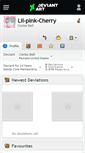 Mobile Screenshot of lil-pink-cherry.deviantart.com