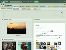Tablet Screenshot of hyuganas.deviantart.com