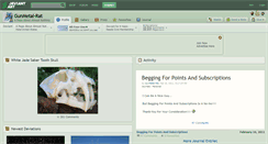 Desktop Screenshot of gunmetal-rat.deviantart.com