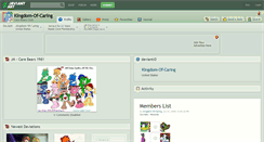 Desktop Screenshot of kingdom-of-caring.deviantart.com