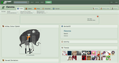 Desktop Screenshot of elanorea.deviantart.com
