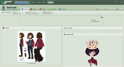 Desktop Screenshot of future-girl.deviantart.com