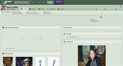 Desktop Screenshot of mini-lucifer.deviantart.com