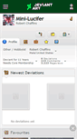 Mobile Screenshot of mini-lucifer.deviantart.com