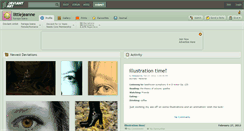 Desktop Screenshot of littlejeanne.deviantart.com