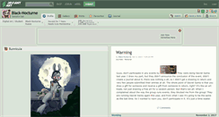 Desktop Screenshot of black-nocturne.deviantart.com