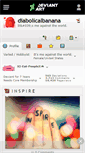 Mobile Screenshot of diabolicalbanana.deviantart.com