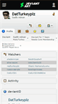 Mobile Screenshot of datturkeyplz.deviantart.com
