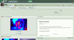 Desktop Screenshot of faelai.deviantart.com
