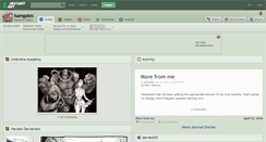 Desktop Screenshot of kamgates.deviantart.com