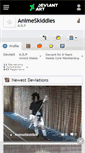 Mobile Screenshot of animeskiddles.deviantart.com