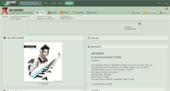 Desktop Screenshot of deviantkid.deviantart.com