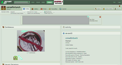 Desktop Screenshot of cerealforlunch.deviantart.com