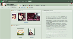 Desktop Screenshot of holly-hock.deviantart.com