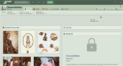 Desktop Screenshot of citronnellepetal.deviantart.com