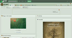 Desktop Screenshot of janograf.deviantart.com