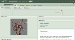 Desktop Screenshot of nessie-mindfuck.deviantart.com